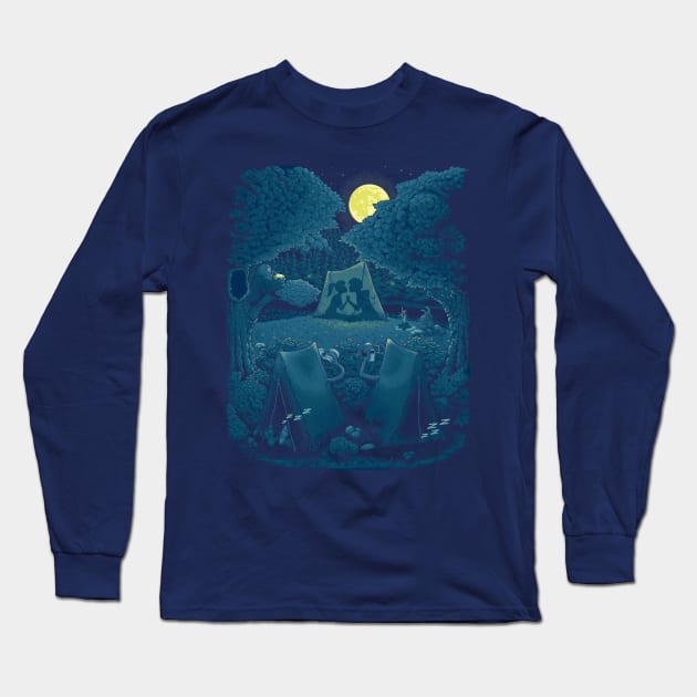 Peeping Tents Long Sleeve T-Shirt by Made With Awesome